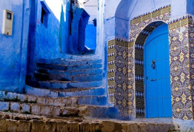 Все оттенки голубого… Шефшауэн, Марокко